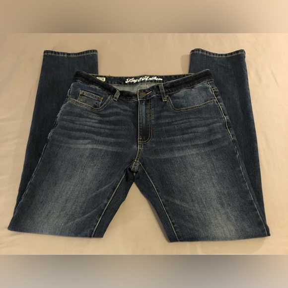 Flag & Anthem Men’s Oakland Slim Jeans Size 32/34 - Picture 7 of 9